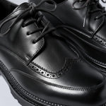Brogue Lug Sole Derby Shoes for Men - View 8