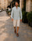 Button-Down Linen Shirt for Men
