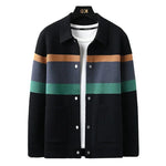 Button-Up Cardigan with Pockets for Men - View 6
