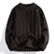 Cable Knit Wool Blend Pullover Sweater for Men - Black