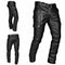 Cargo Leather Biker Trousers for Men - View 4