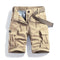 Cargo Shorts with Belt for Men