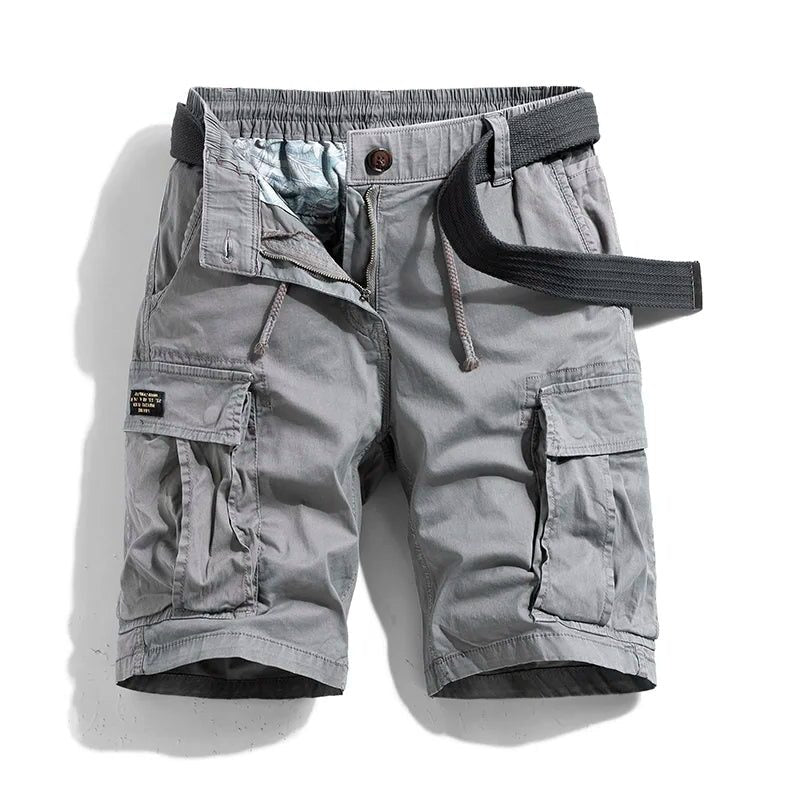 Cargo Shorts with Belt for Men - View 6