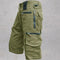 Cargo Shorts with Multi Pockets for Men - Green