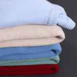 Cashmere Blend Crew Neck Sweater for Men - View 2
