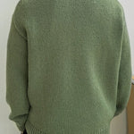 Chunky Knit Ribbed Crew Neck Sweater for Men - View 11