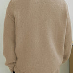 Chunky Knit Ribbed Crew Neck Sweater for Men - View 9