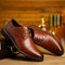 Closed Lace Oxford Brogue Dress Shoes for Men