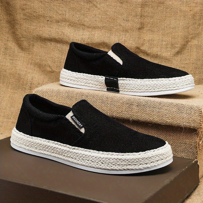 Corduroy Slip-On Sneakers for Men - View 6