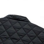 Diamond-Quilted Stand Collar Jacket for Men - View 9