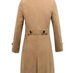Double-Breasted Wool Winter Overcoat for Men - View 4