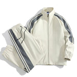 Full-Zip Tracksuit Set for Men