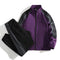 Full-Zip Tracksuit Set for Men - Purple