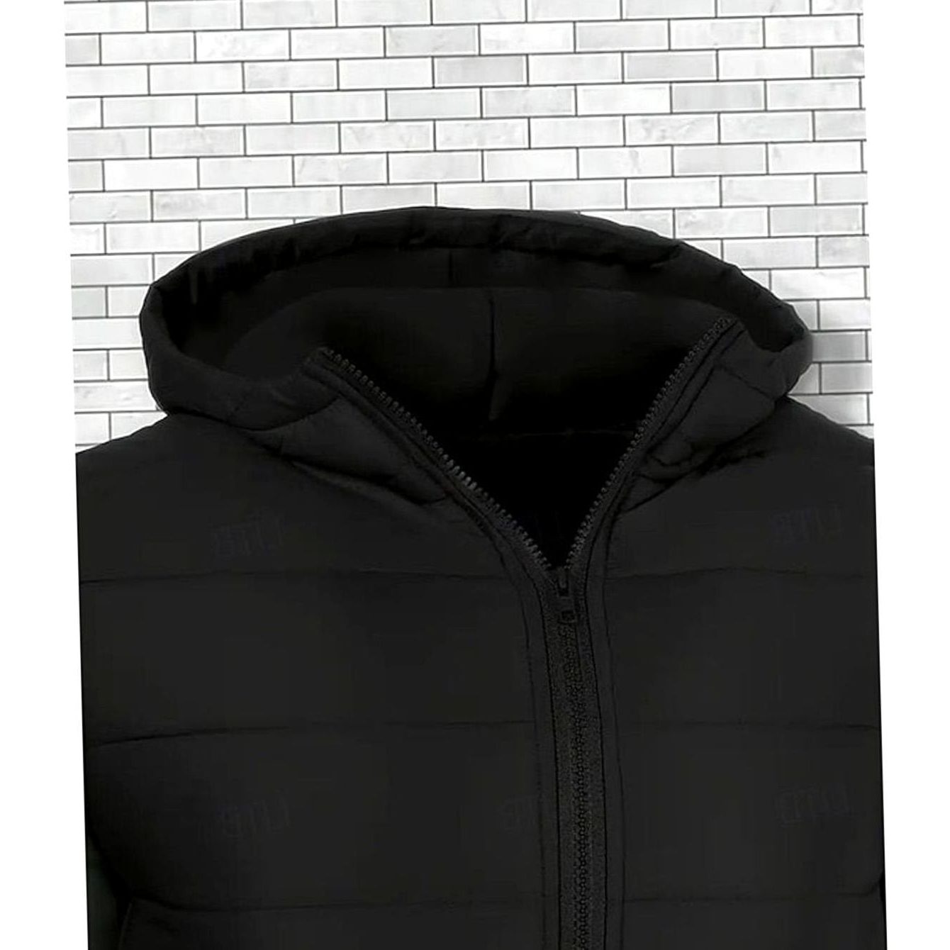 Hooded Channel-Quilted Puffer Jacket for Men - View 4