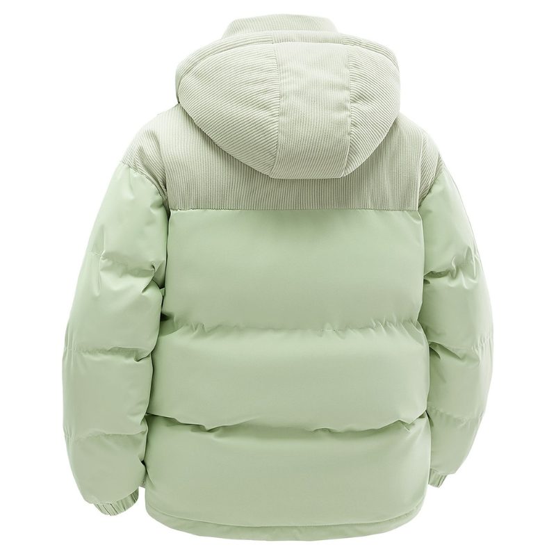 Hooded Padded Winter Puffer Jacket for Men - View 4