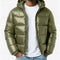 Hooded Quilted Puffer Jacket for Men