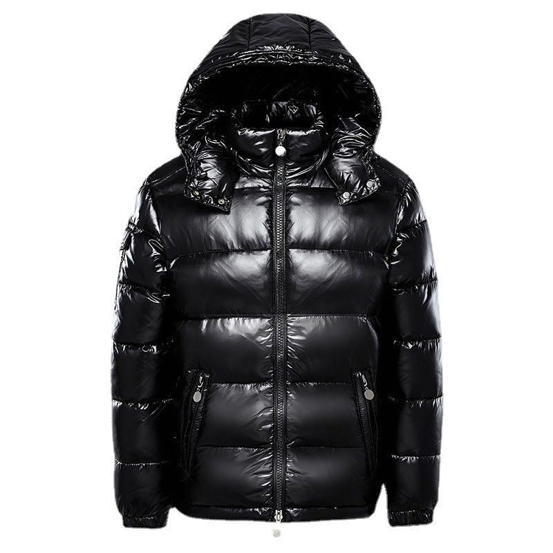 Hooded Quilted Puffer Jacket Winter for Men