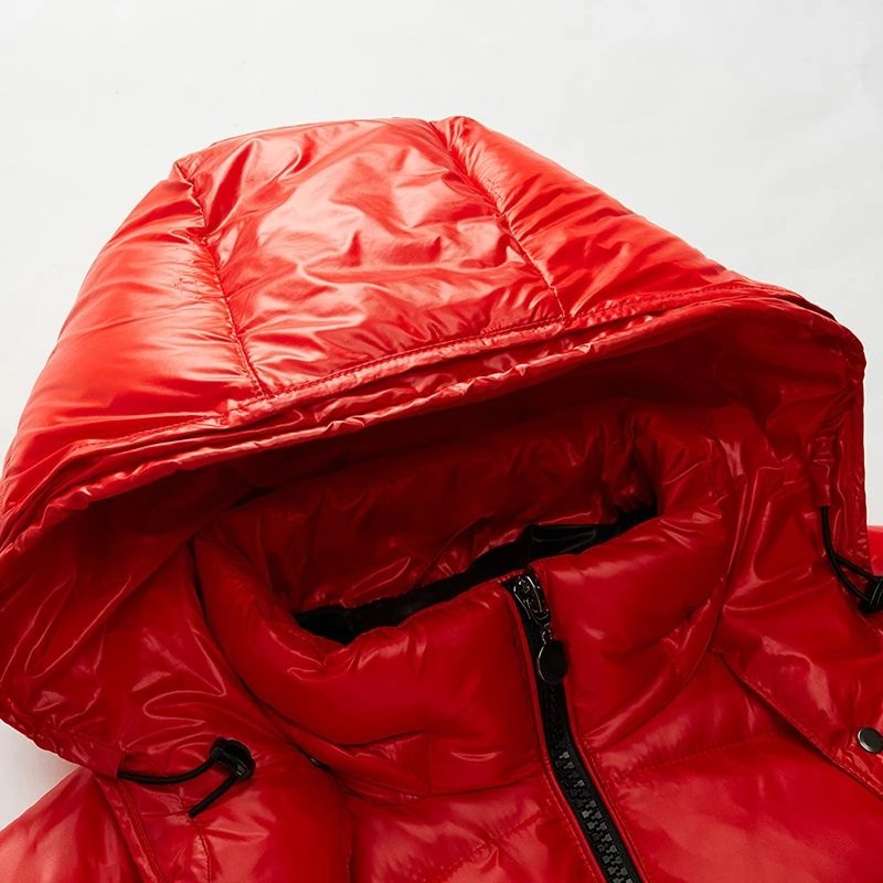 Hooded Quilted Puffer Jacket Winter for Men - View 6