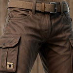 Insulated Winter Cargo Pants for Men - View 4