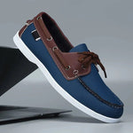 Lace-Through Boat Shoe Loafers for Men - View 11