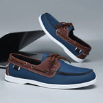 Lace-Through Boat Shoe Loafers for Men - View 8