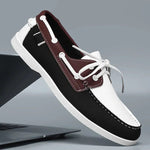 Lace-Through Boat Shoe Loafers for Men - View 9