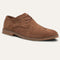 Lace-Up Derby Shoes with Suede Upper for Men