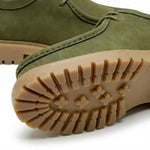 Lace-Up Moc Toe Faux Leather Shoes with Lug Sole for Men - View 3