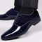 Lace-Up Oxford Dress Shoes for Men - Royal Blue