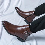 Leather Chelsea Boots for Men - View 10