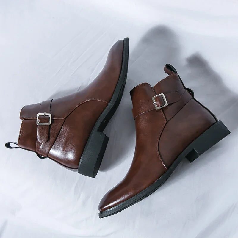 Leather Chelsea Boots for Men - View 12
