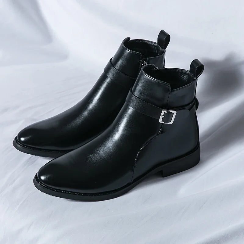 Leather Chelsea Boots for Men - View 20