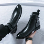 Leather Chelsea Boots for Men - View 21