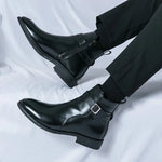 Leather Chelsea Boots for Men - View 22