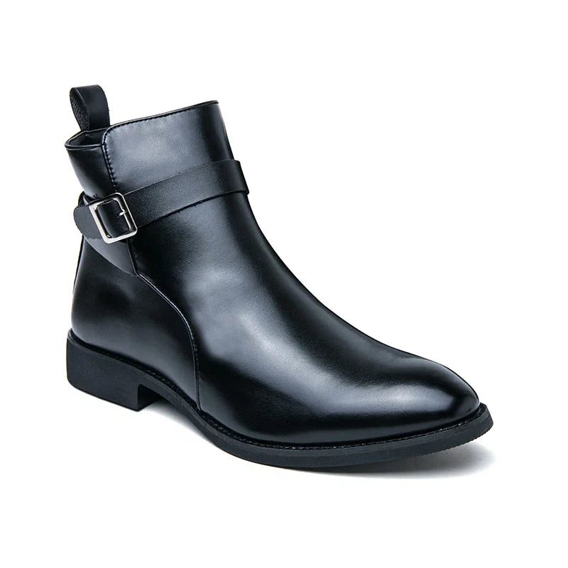 Leather Chelsea Boots for Men - View 23