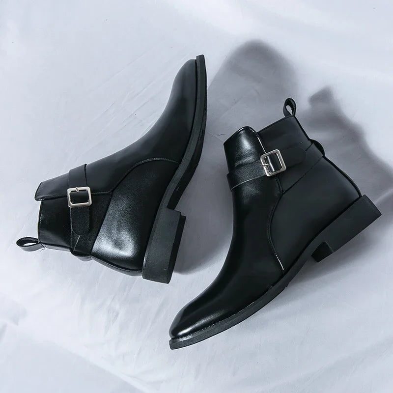 Leather Chelsea Boots for Men - View 24
