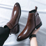 Leather Chelsea Boots for Men - View 5