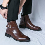 Leather Chelsea Boots for Men - View 9