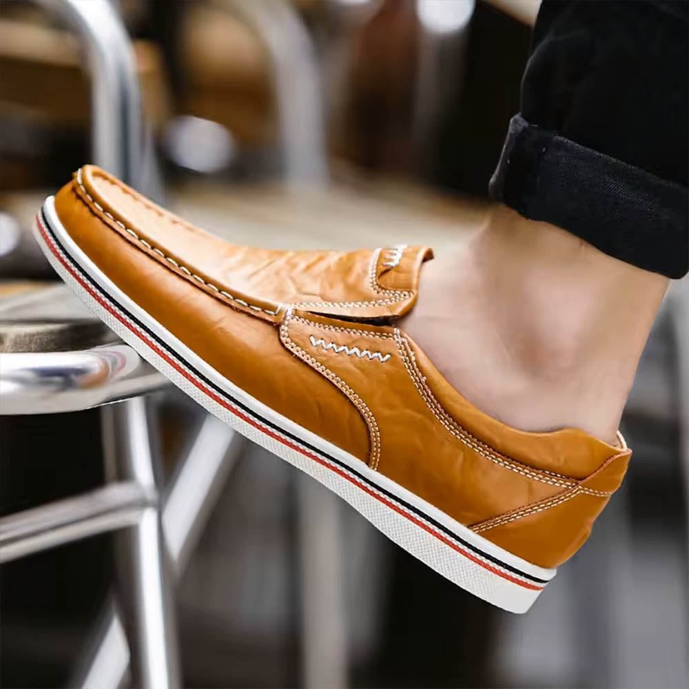 Leather Slip-On Loafer for Men