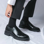 Leather Slip-On Loafers for Men - View 3