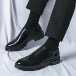 Leather Slip-On Loafers for Men - View 4