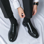 Leather Slip-On Loafers for Men - View 5