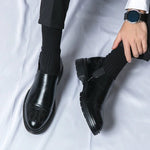 Leather Slip-On Loafers for Men - View 6