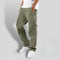Loose Fit Cargo Trousers with Utility Pockets for Men