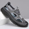 Open Toe Slip-On Sandals for Men - Gray