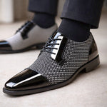 Patent Cap Toe Lace-Up Oxford for Men - View 11
