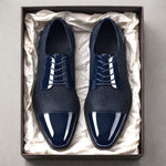 Patent Cap Toe Lace-Up Oxford for Men - View 7