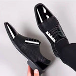Patent Cap Toe Lace-Up Oxford for Men - View 9