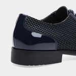 Patent Leather Pointed Toe Lace-Up Oxford Shoes for Men - View 8