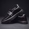Penny Strap Slip-On Loafers for Men - Black